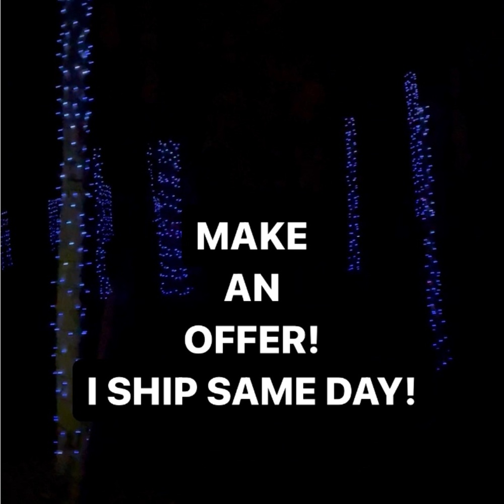 Make an offer or a bundle. I will ship the same day for quick arrival!